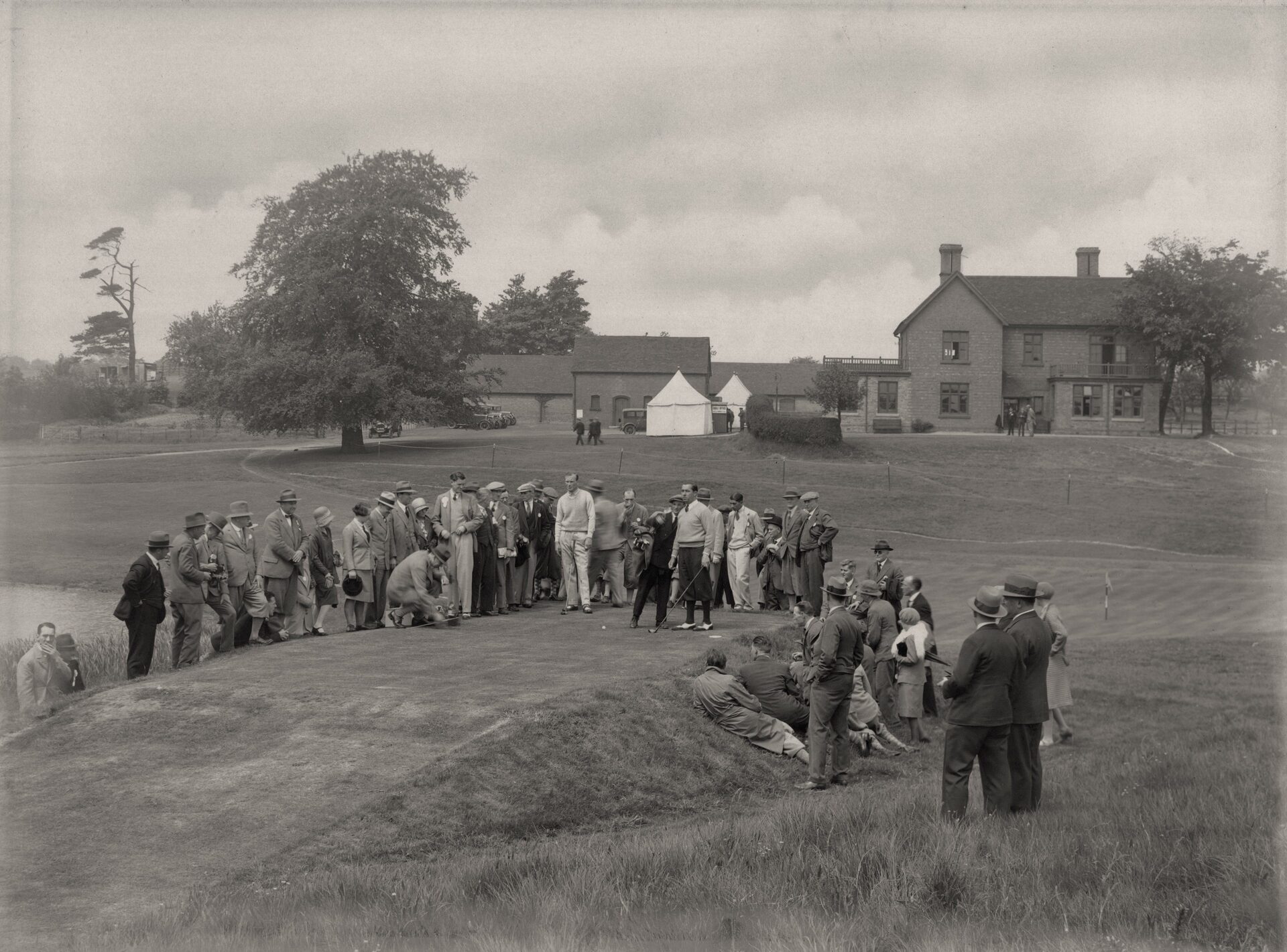 Hagen vs Compston at Blackwell 1930