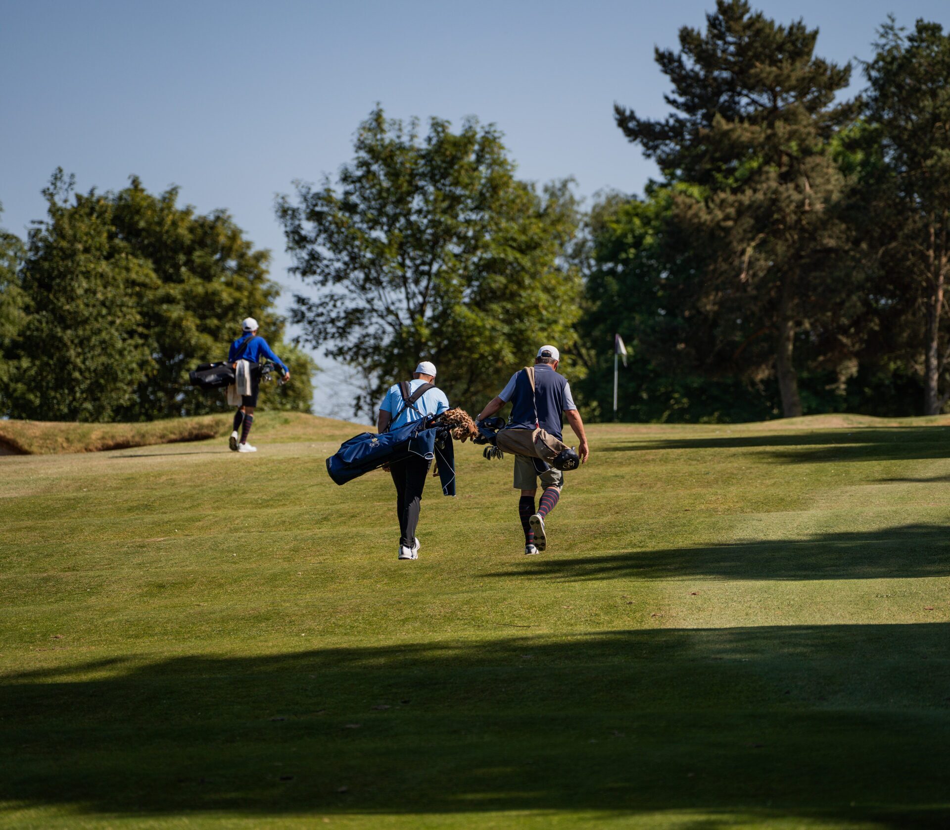 Arrival at Blackwell Golf Club
