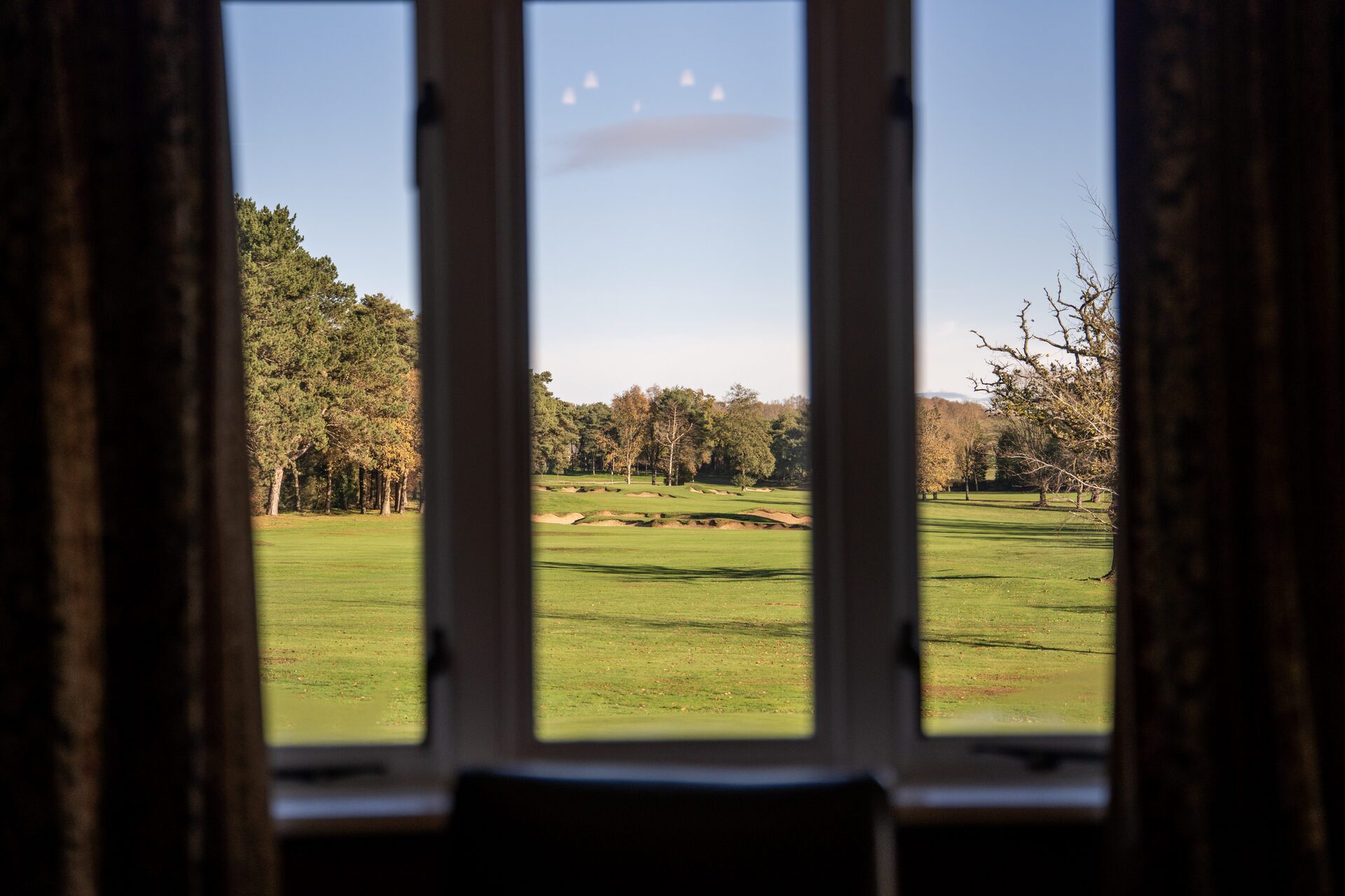 View of Blackwell Golf Course from the clubhouse